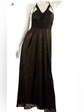 Vintage BCBG generation lace maxi dress 10